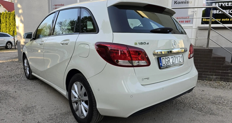 Mercedes-Benz Klasa B cena 69990 przebieg: 49730, rok produkcji 2018 z Sędziszów małe 191